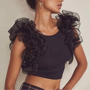 Free People House Party Crop NWT